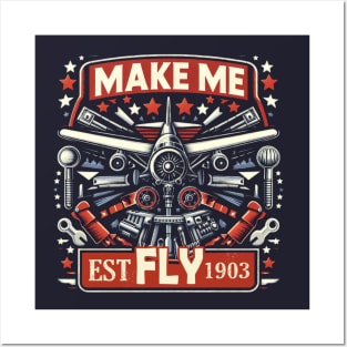 Make Me Fly Posters and Art